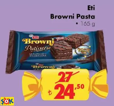 ETİ BROWNİ PASTA ETİ BROWNİ PASTA